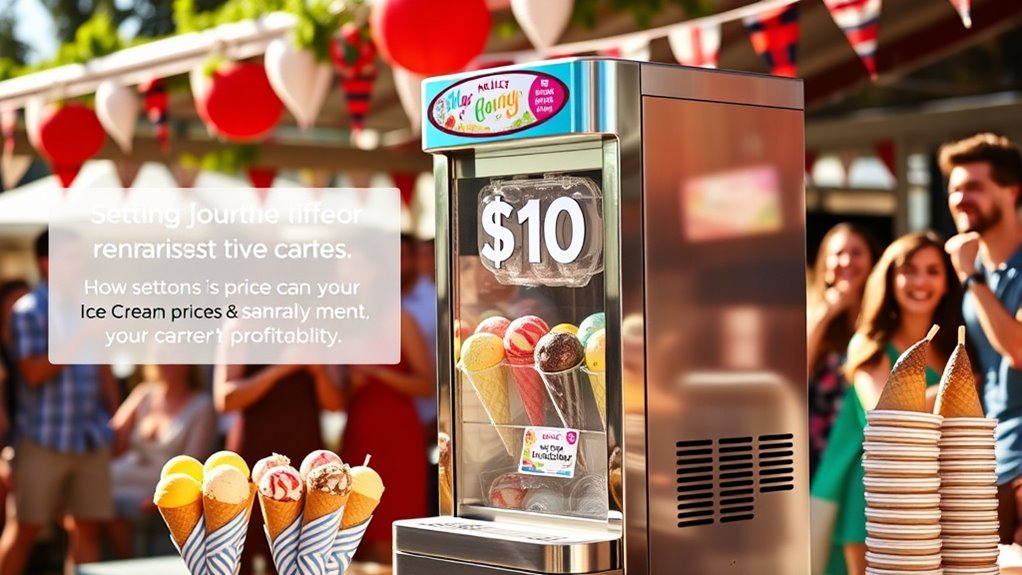 strategic ice cream pricing