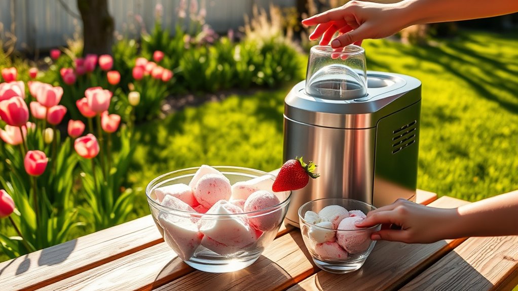 summer ready ice cream maker