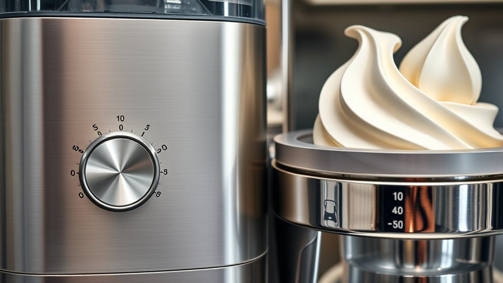 temperature controls enhance dessert texture