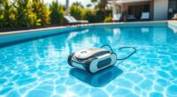 top large pool robotic cleaners