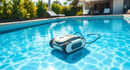 top large pool robotic cleaners
