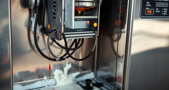 troubleshoot ice cream machine