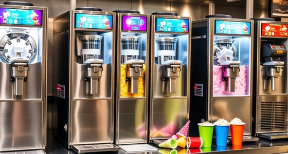 types of commercial ice cream machines