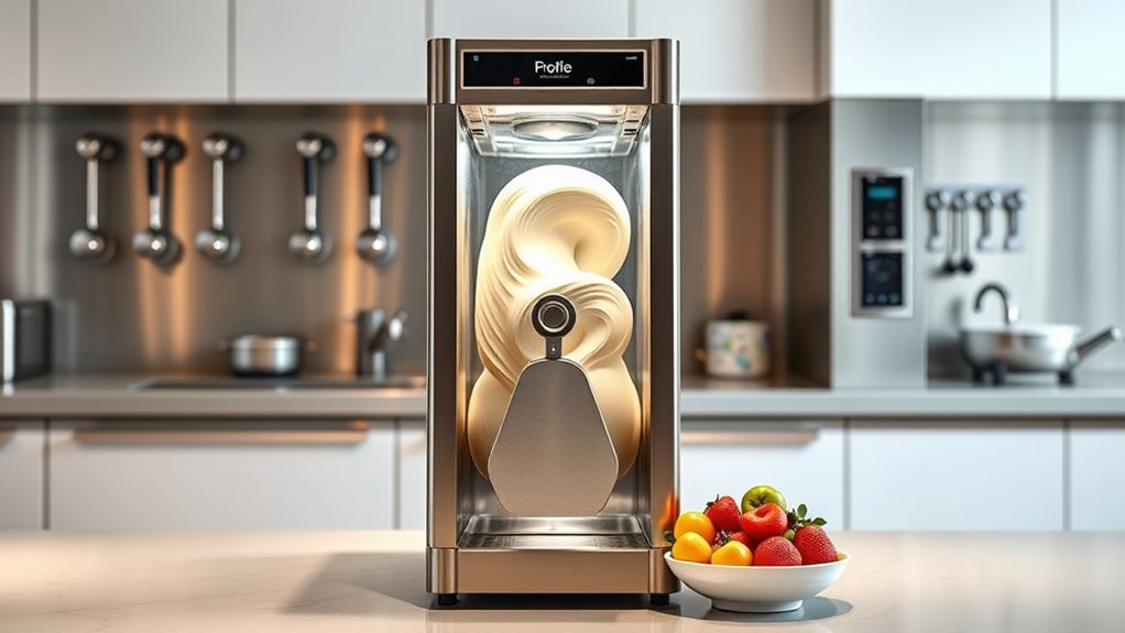 types of gelato machines