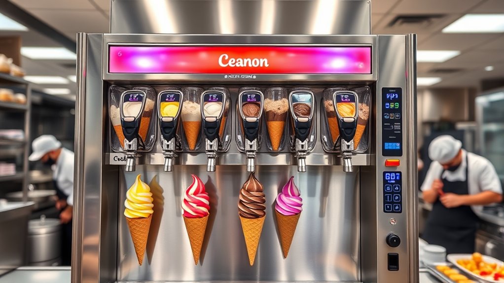 types of ice cream machines