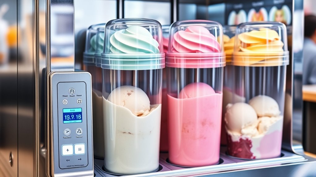 types of ice cream machines