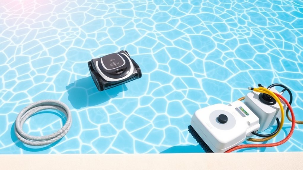 types of pool cleaners