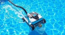 use water pressure to clean