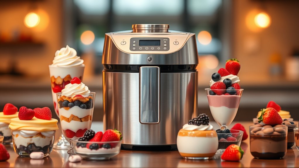 versatile space saving dessert maker