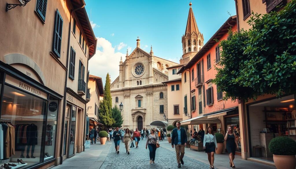 Assisi shopping experience with luxury stores Assisi