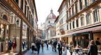 Best places for high end shopping in Florence