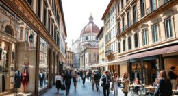 Best places for high end shopping in Florence