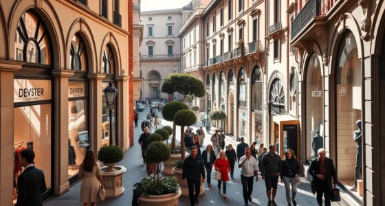 Best places for high end shopping in Rome