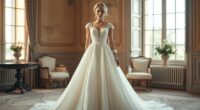 Elegant Wedding Dress For Brides Over 50