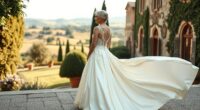 Elegant Wedding Dress For Brides Over 60