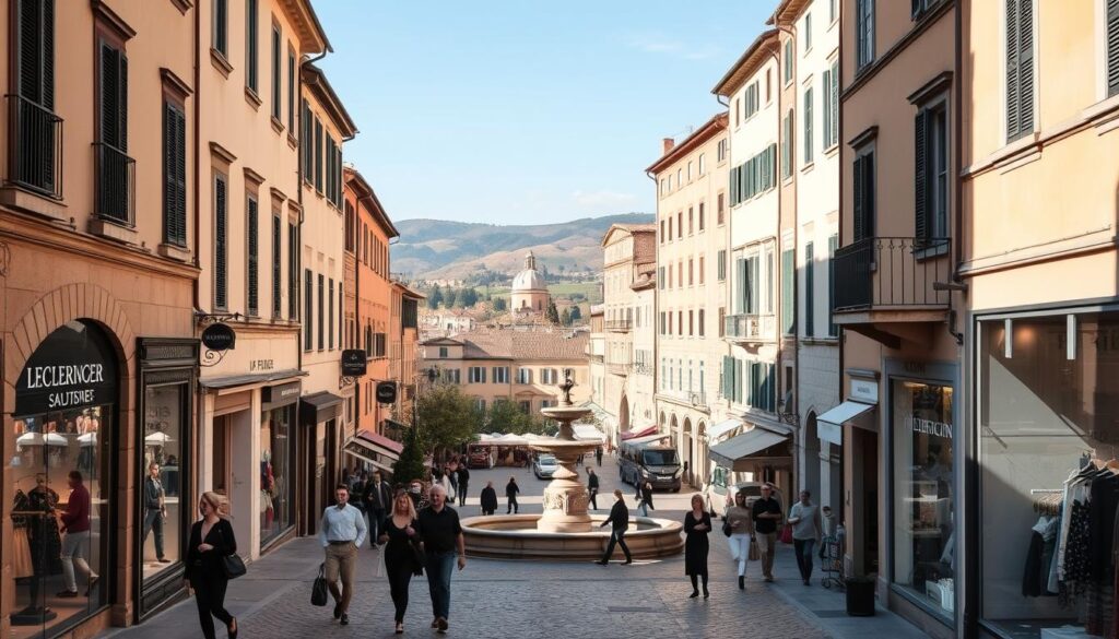 Perugia luxury shopping