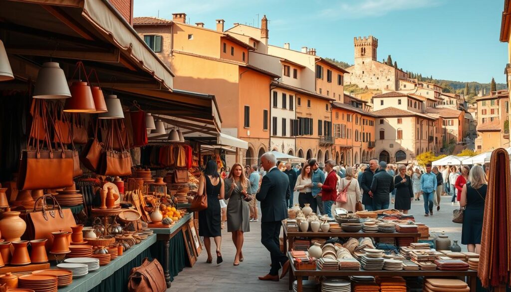 Todi shopping luxury goods Todi artisanal products Todi