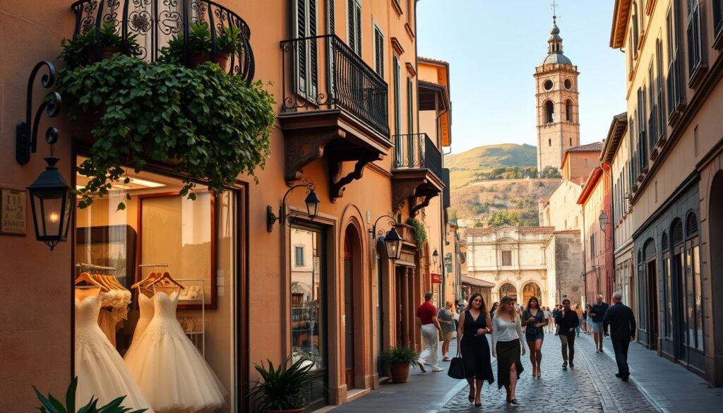 Toscanini Italian charm for wedding shopping