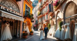 Wedding dress shops in Positano