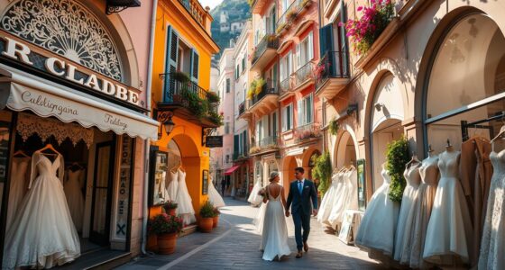 Wedding dress shops in Positano