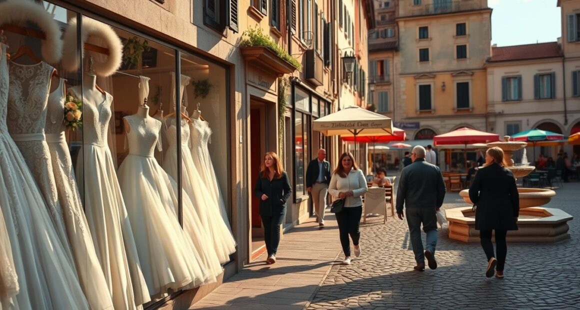 Wedding dress shops in Toscanini