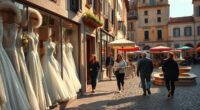 Wedding dress shops in Toscanini