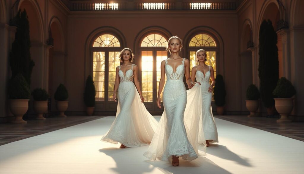 ageless beauty in bridal gowns
