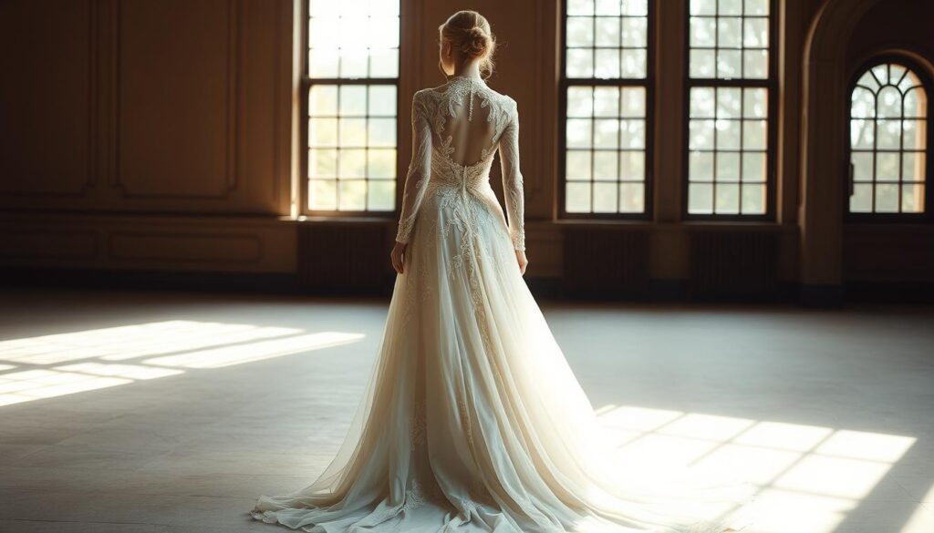 elegant wedding dress