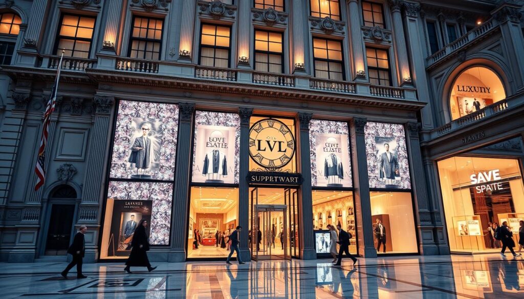 luxury department stores