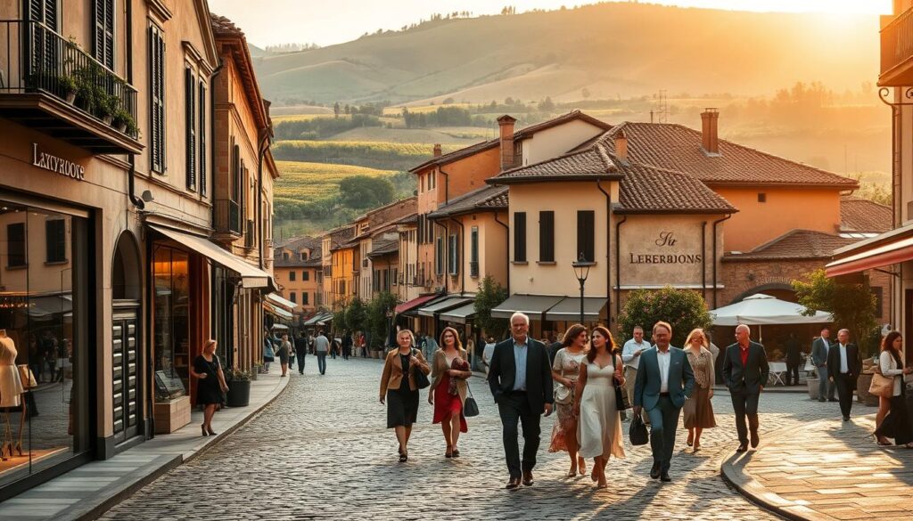 luxury market Umbria