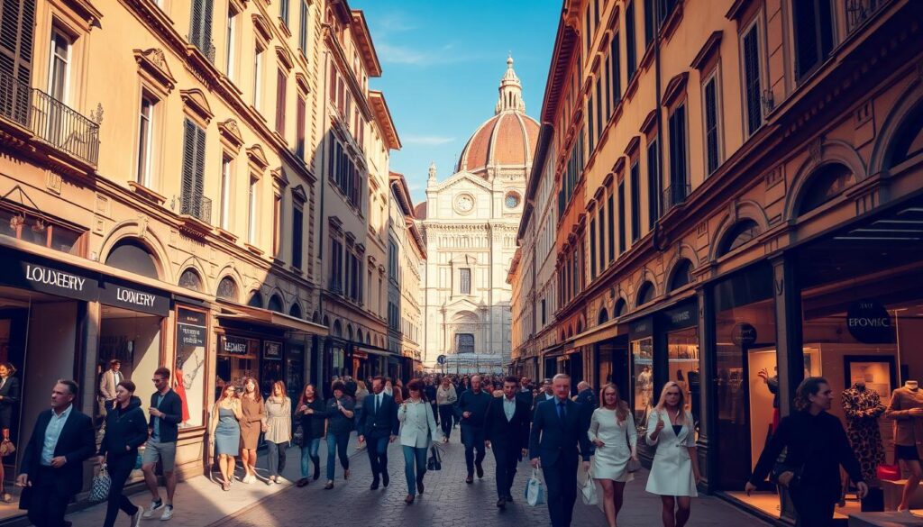 luxury shopping districts