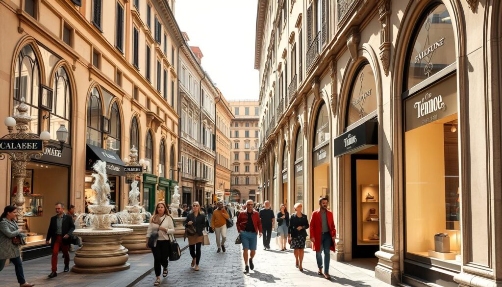 luxury shopping experience in Florence