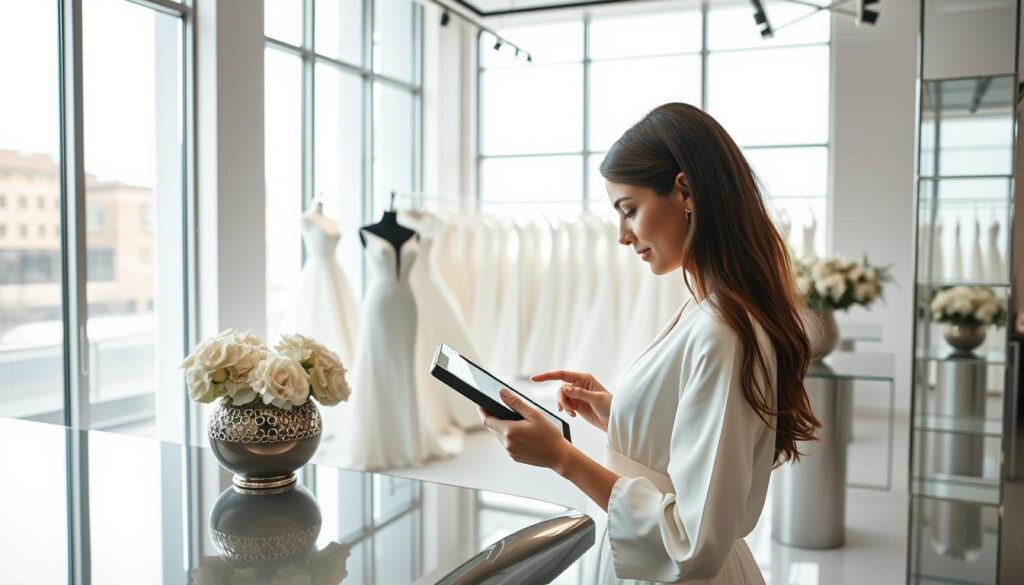online bridal shopping