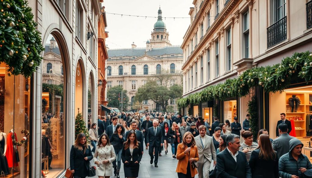 seasonal sales in luxury shopping