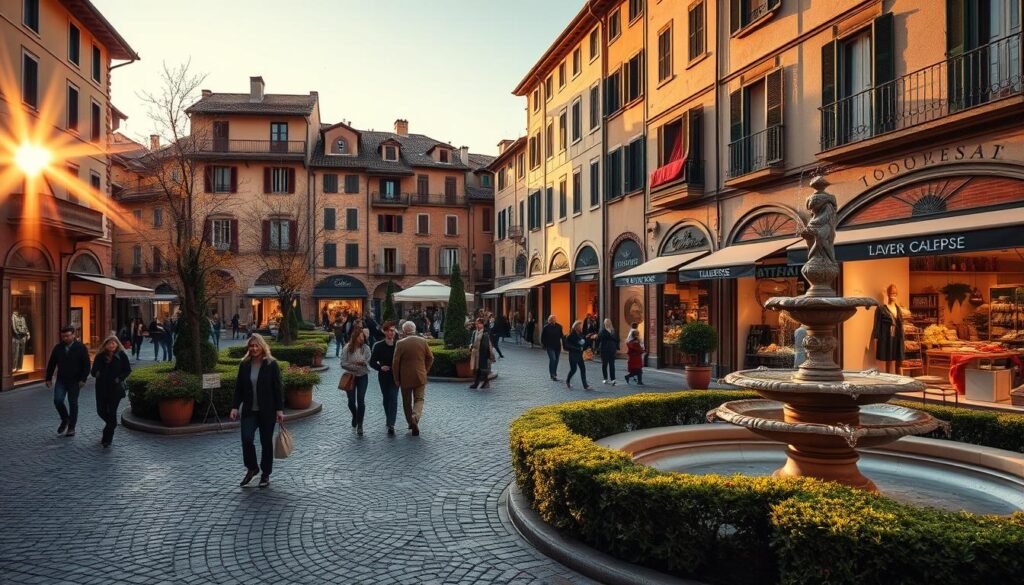 seasonal shopping in Toscanini