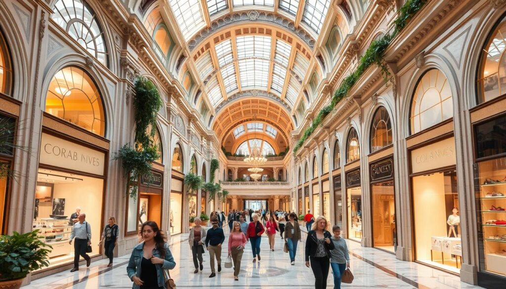 shopping ambiance