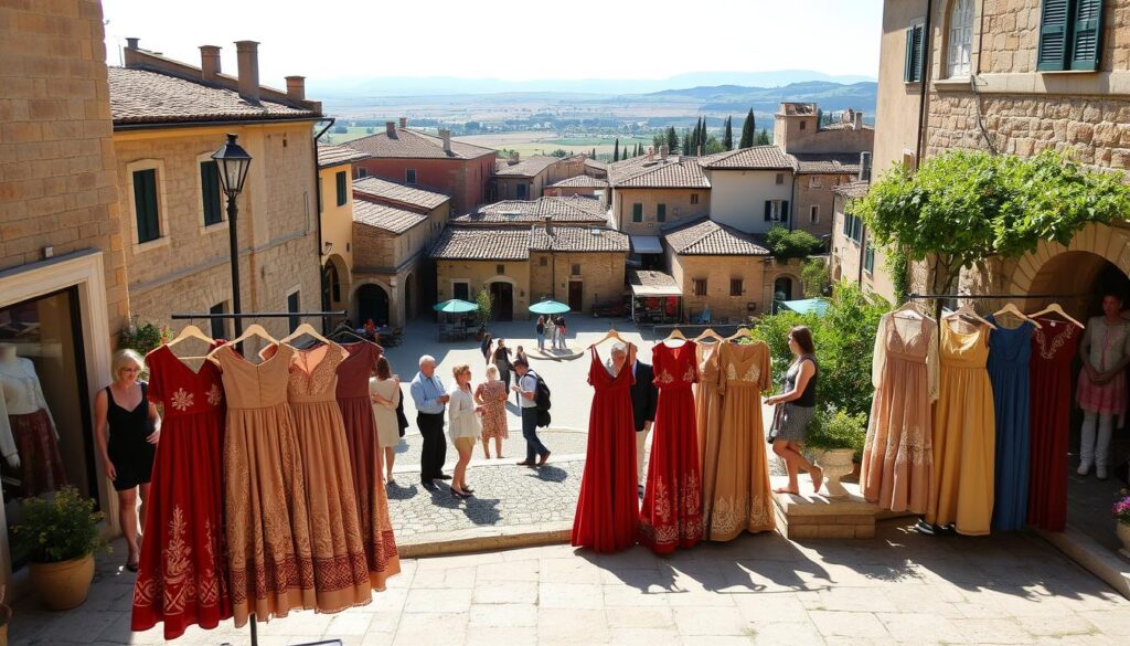 shopping tips Umbrian dresses