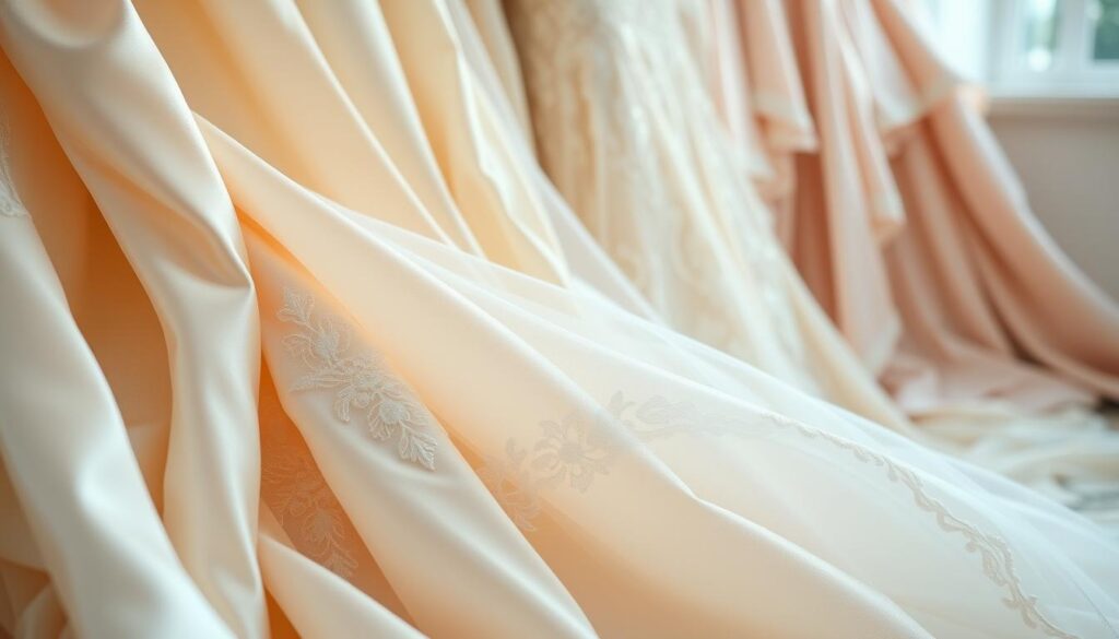 wedding dress fabrics
