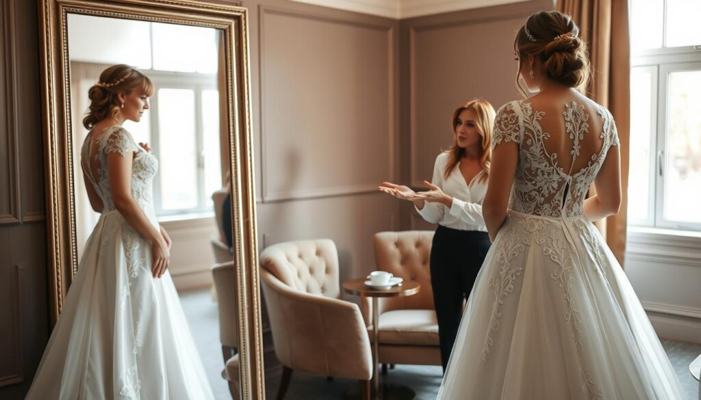 wedding dress fitting tips