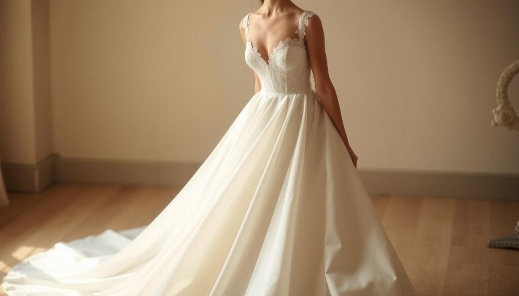 wedding dress silhouette