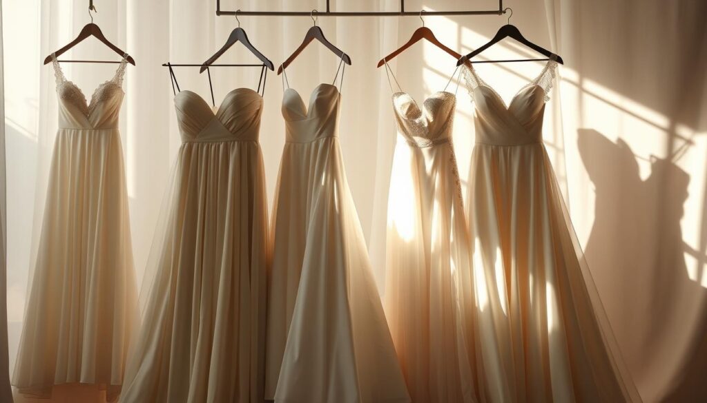 wedding dress silhouettes