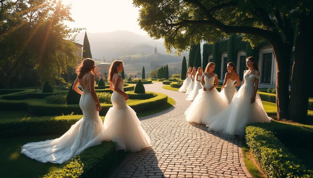 wedding dress trends in Italy