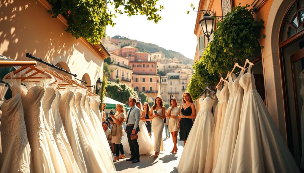 wedding gowns Amalfi