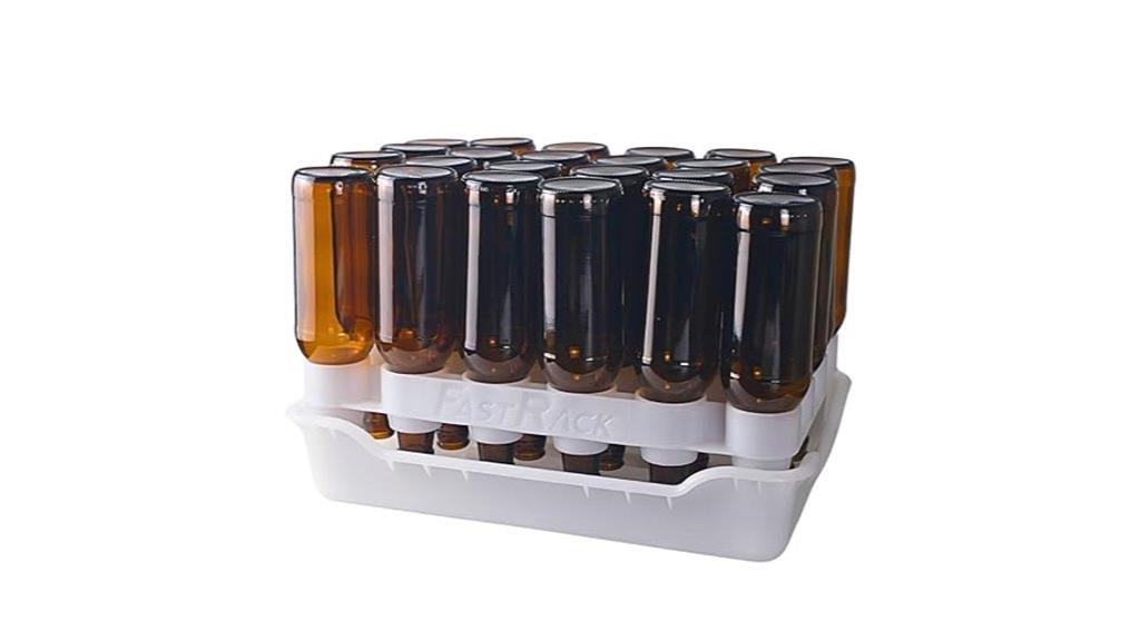24 bottle drying rack