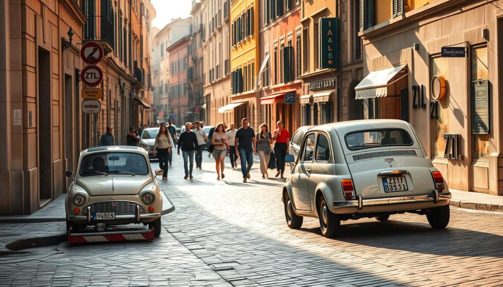 Italy driving rules ZTL zones