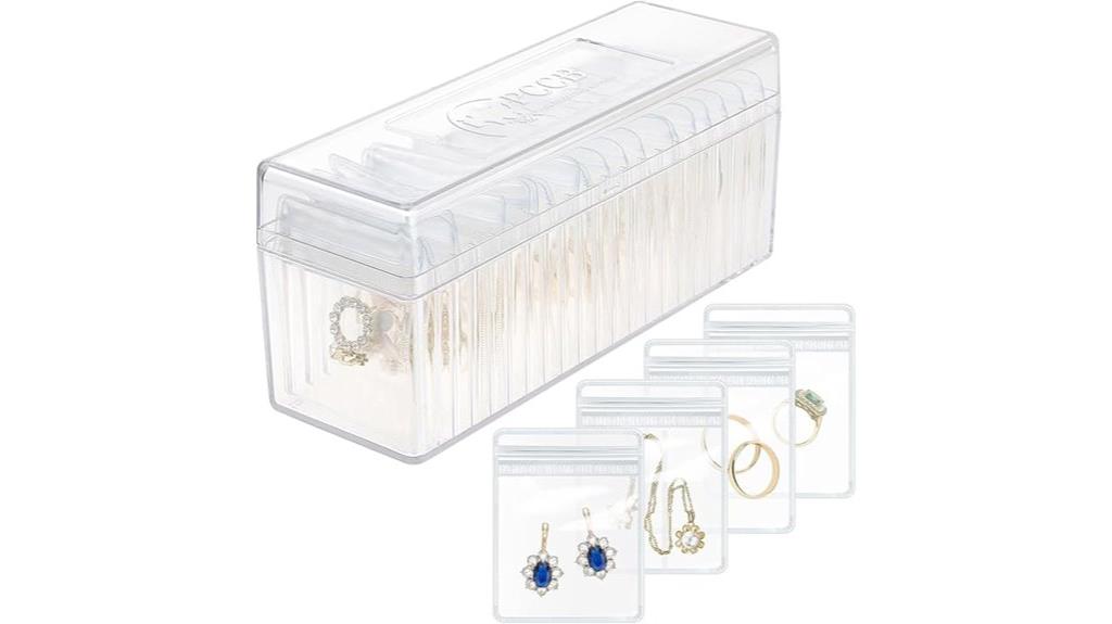 acrylic jewelry storage organizer