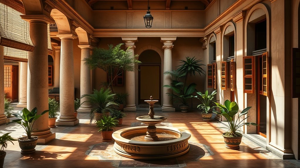 Antike passive Kühlstrategien