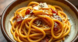 authentische Carbonara ohne Sahne