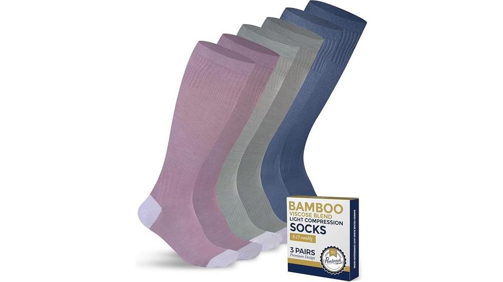 bamboo viscose compression socks