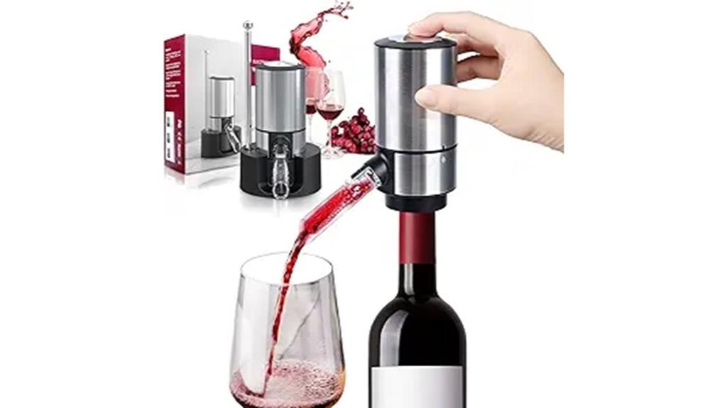 battery powered wine aerator